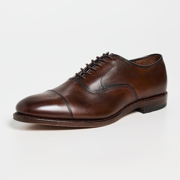 Paul Stuart 8 MClassic Brown Leather Oxford Shoes